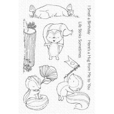 My Favorite Things Clear Stamps - Sweet Skunks